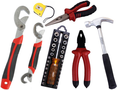 

Asraw Hand Tool Kit(7 Tools), Multicolor