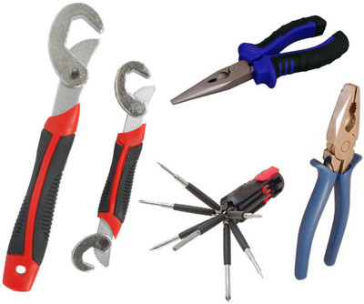 

Asraw Snap N Grip, Plier, Nose Plier & 8in1 Screwdriver Set Hand Tool Kit(4 Tools), Multicolor