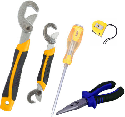

Asraw Hand Tool Kit(5 Tools), Multicolor