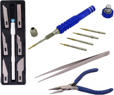 

Asraw Hand Tool Kit(4 Tools), Blue