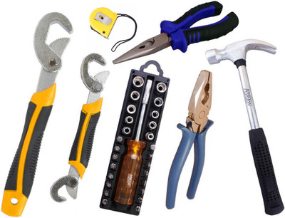 

Asraw Hand Tool Kit(7 Tools), Multicolor