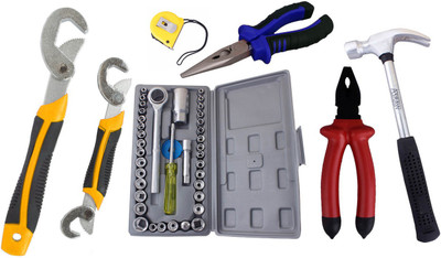 

Asraw Hand Tool Kit(7 Tools), Multicolor