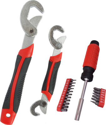 

Asraw Snap N Grip & 18PC Screwdriver Set Hand Tool Kit(2 Tools), Multicolor