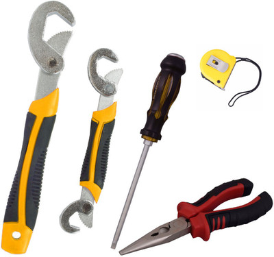 

Asraw Hand Tool Kit(5 Tools), Multicolor