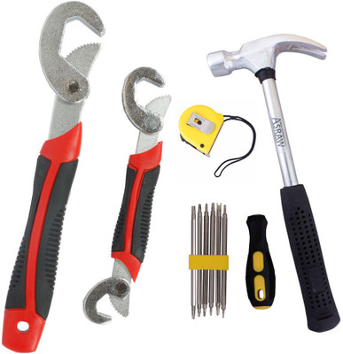 

Asraw Hand Tool Kit(5 Tools), Multicolor