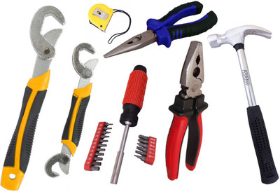 

Asraw Hand Tool Kit(7 Tools), Multicolor