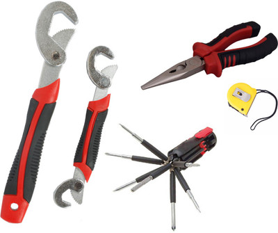 

Asraw Hand Tool Kit(5 Tools), Multicolor