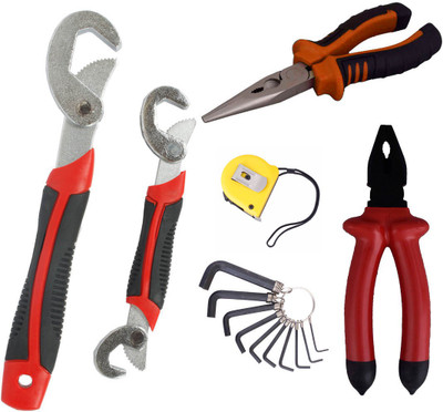 

Asraw Hand Tool Kit(6 Tools), Multicolor