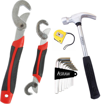 

Asraw Hand Tool Kit(5 Tools), Multicolor
