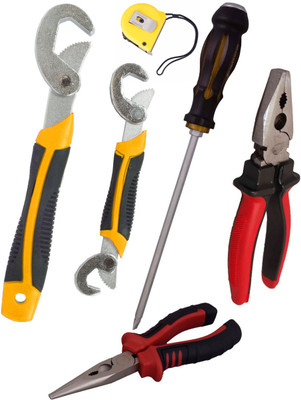 

Asraw Hand Tool Kit(6 Tools), Multicolor