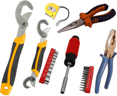 

Asraw Hand Tool Kit(6 Tools), Multicolor