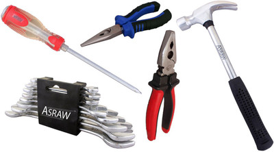 

Asraw Hand Tool Kit(13 Tools), Multicolor