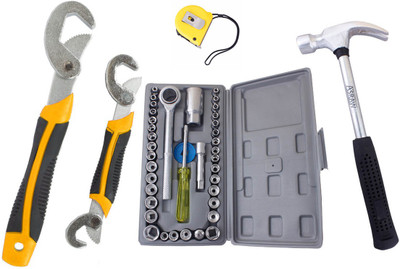 

Asraw Hand Tool Kit(5 Tools), Multicolor