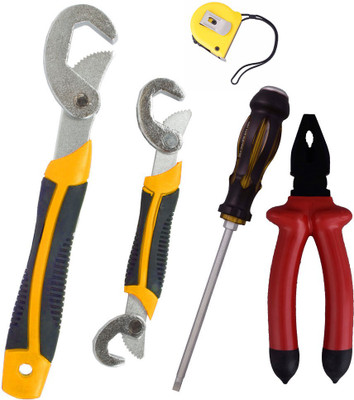 

Asraw Hand Tool Kit(5 Tools), Multicolor