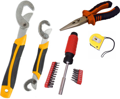 

Asraw Hand Tool Kit(5 Tools), Multicolor
