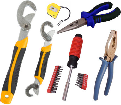 

Asraw Hand Tool Kit(6 Tools), Multicolor