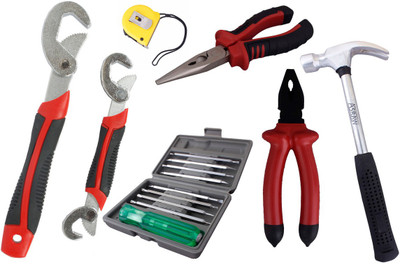 

Asraw Hand Tool Kit(7 Tools), Multicolor
