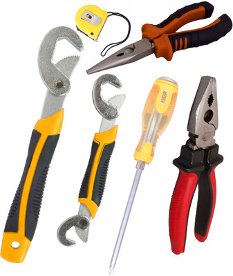 

Asraw Hand Tool Kit(6 Tools), Multicolor