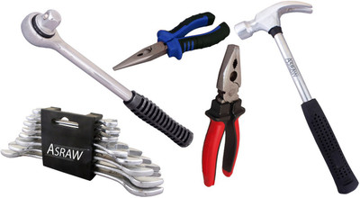 

Asraw Hand Tool Kit(13 Tools), Multicolor