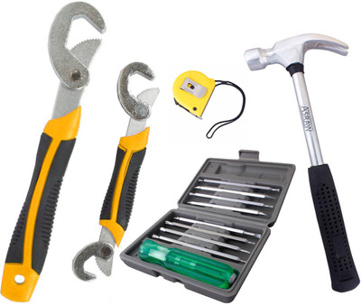

Asraw Hand Tool Kit(5 Tools), Multicolor
