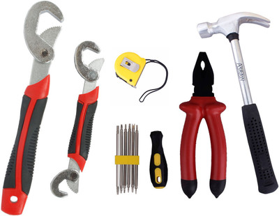 

Asraw Hand Tool Kit(6 Tools), Multicolor