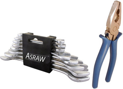 

Asraw Hand Tool Kit(10 Tools), Multicolor