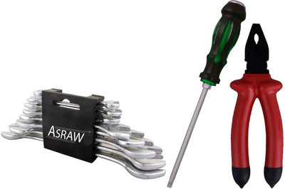 

Asraw Hand Tool Kit(11 Tools), Multicolor