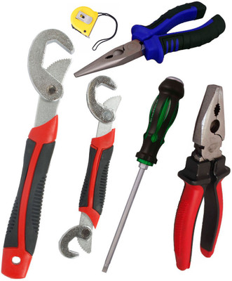

Asraw Hand Tool Kit(6 Tools), Multicolor