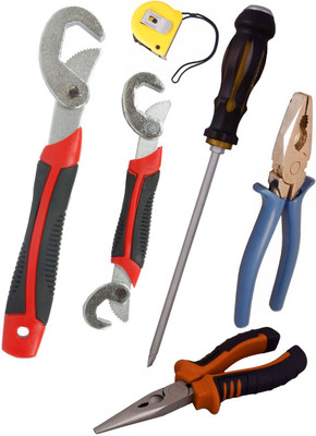 

Asraw Hand Tool Kit(6 Tools), Multicolor