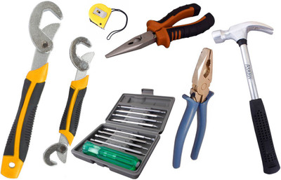

Asraw Hand Tool Kit(7 Tools), Multicolor
