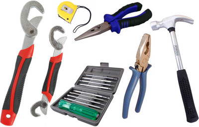 

Asraw Hand Tool Kit(7 Tools), Multicolor