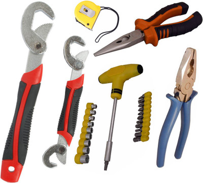 

Asraw Hand Tool Kit(6 Tools), Multicolor