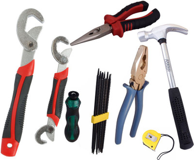 

Asraw Hand Tool Kit(7 Tools), Multicolor