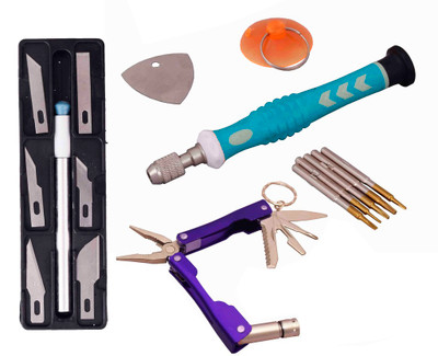

Asraw Hand Tool Kit(5 Tools), Blue