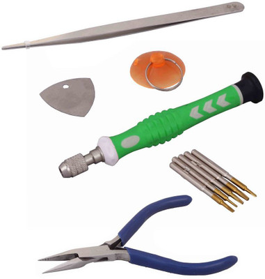 Asraw Hand Tool Kit(5 Tools), Green