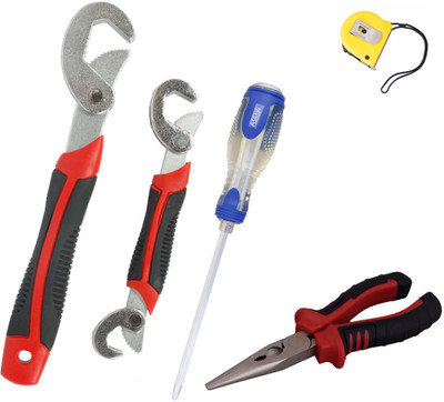 

Asraw Hand Tool Kit(5 Tools), Multicolor