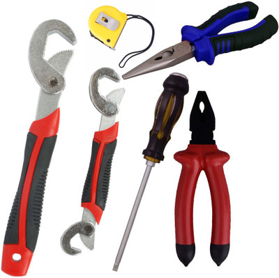 

Asraw Hand Tool Kit(6 Tools), Multicolor