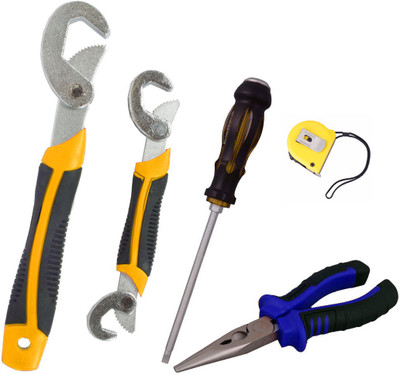 

Asraw Hand Tool Kit(5 Tools), Multicolor