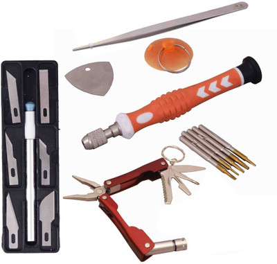 

Asraw Hand Tool Kit(6 Tools), Orange