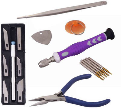 

Asraw Hand Tool Kit(6 Tools), Purple