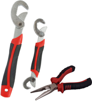 

Asraw Snap N Grip & Nose Plier Hand Tool Kit(2 Tools), Multicolor