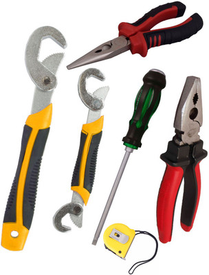 

Asraw Hand Tool Kit(6 Tools), Multicolor