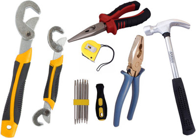 

Asraw Hand Tool Kit(7 Tools), Multicolor