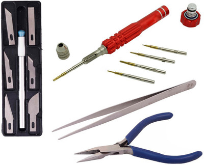 

Asraw Hand Tool Kit(4 Tools), Red