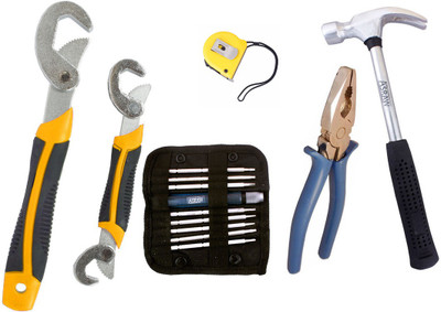 

Asraw Hand Tool Kit(6 Tools), Multicolor