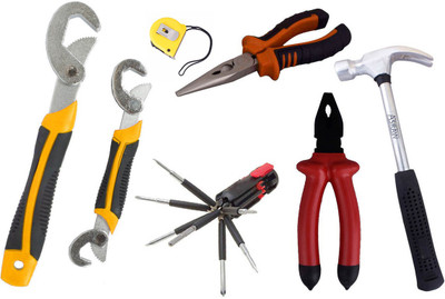 

Asraw Hand Tool Kit(7 Tools), Multicolor