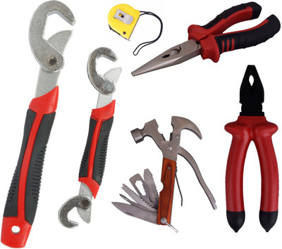 

Asraw Hand Tool Kit(6 Tools), Multicolor
