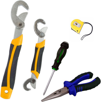 

Asraw Hand Tool Kit(5 Tools), Multicolor