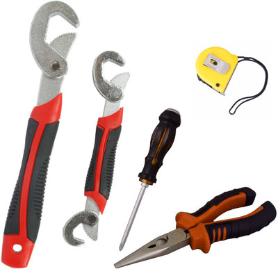 

Asraw Hand Tool Kit(5 Tools), Multicolor