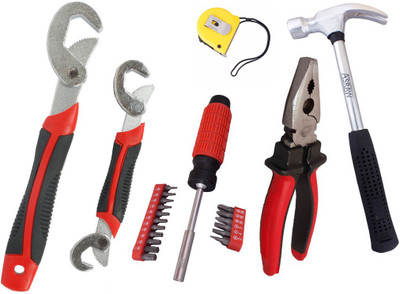 

Asraw Hand Tool Kit(6 Tools), Multicolor